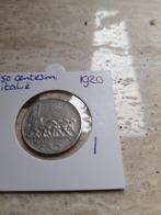 50 Centesimi 1920 Italie, Postzegels en Munten, Munten | Europa | Niet-Euromunten, Italië, Ophalen of Verzenden, Losse munt