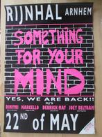 Poster SOMETHING FOR YOUR MIND 1992, Verzamelen, Overige Verzamelen, Posters, Ophalen of Verzenden, Zo goed als nieuw