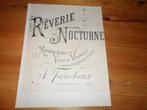 A. Faucheux - nocturne, Gebruikt, Ophalen of Verzenden, Piano, Artiest of Componist