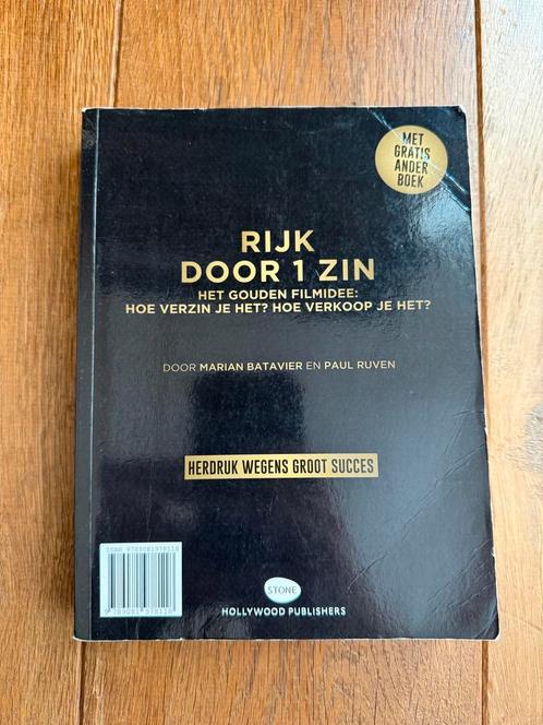 Filmboeken: Rijk door 1 Zin & Het Geheim van Hollywood, Boeken, Film, Tv en Media, Gelezen, Vakgebied of Filmindustrie, Ophalen of Verzenden