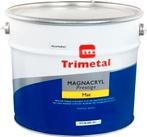 trimetal magnacryl prestige mat 10l wit of aangekleurd, Nieuw, Verf, Wit, Ophalen