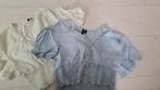 2 tops. Groen/blauw. M, Maat 38/40 (M), Blauw, Vero Moda, Ophalen of Verzenden