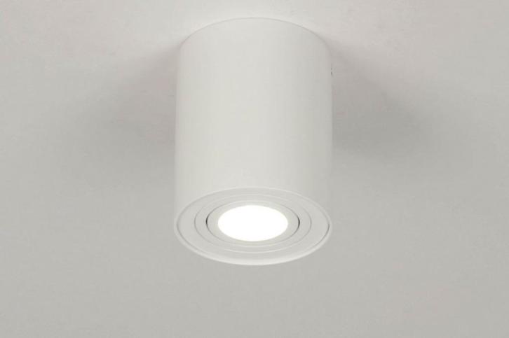 opbouw spots wit bed bedrijf woonkeuken keuken tafel lamp, Huis en Inrichting, Lampen | Spots, Nieuw, Metaal of Aluminium, Led