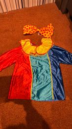 Clown shirt met strik, Ophalen of Verzenden, Zo goed als nieuw, 146 t/m 152, Meisje