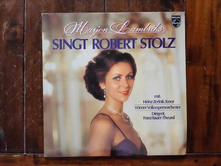 LP Marjon Lambriks / Marjon Lambriks singt Robert Stolz (79), Cd's en Dvd's, Vinyl | Pop, Gebruikt, 1960 tot 1980, 12 inch, Ophalen of Verzenden