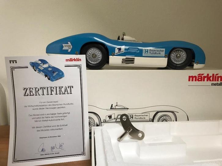 Marklin Metall Racewagen 1:16 NU -25 %, Hobby en Vrije tijd, Modelauto's | Overige schalen, Nieuw, Auto, Ophalen