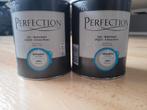 2 potten Perfection lak zijdeglans te koop, Ophalen, Wit, Nieuw, Lak