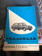 Vraagbak Renault 16, Auto diversen, Handleidingen en Instructieboekjes, Ophalen of Verzenden