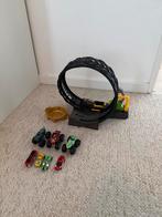 Hot Wheels Racebaan Monster Trucks Looping Challenge, Ophalen of Verzenden, Hot Wheels, Met looping, Racebaan