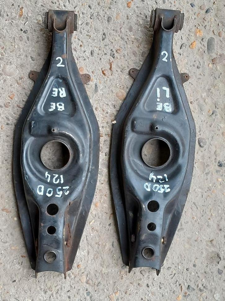 Mercedes W124 W202 sedan en coupe draagarmen, Auto-onderdelen, Ophanging en Onderstel, Mercedes-Benz, Oldtimer onderdelen, Gebruikt