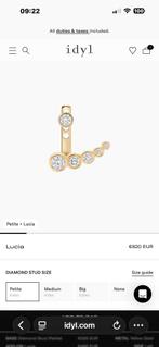 Idyl add on lucia rechts, Sieraden, Tassen en Uiterlijk, Piercings, Ophalen of Verzenden, Zo goed als nieuw, Goud