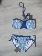 Superleuke Nieuwe Bikini van Moontide maat 36, Blauw, Nieuw, Ophalen of Verzenden, Bikini
