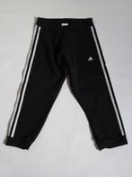 ADIDAS 3 kwart sportbroek XS in ~~nieuw~~ staat, Verzenden, Zwart, Zo goed als nieuw, Driekwart