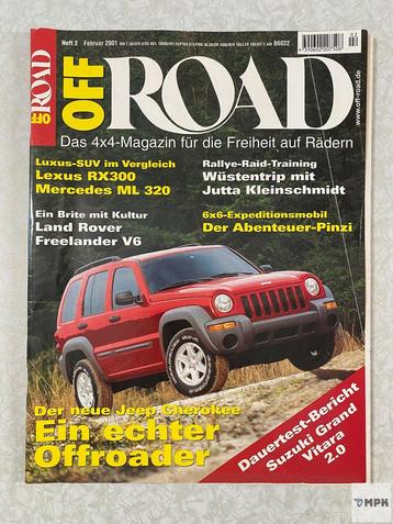 Off Road Magazin Februar 2001 #2 Jeep Lexus RX300 Mercedes beschikbaar voor biedingen