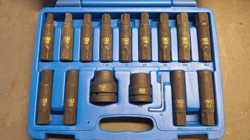 BGS Lange Krachtdoppen set Imbus en Torx met verlopen!, Auto diversen, Autogereedschap, Nieuw, Ophalen of Verzenden