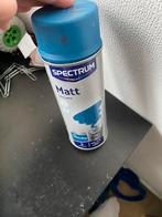 Blauwe spuitbus, Doe-het-zelf en Verbouw, Verf, Beits en Lak, Ophalen, Zo goed als nieuw, Blauw