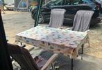 Crespo tafel 150x90, Caravans en Kamperen, Kampeermeubelen, Ophalen of Verzenden, Zo goed als nieuw, Campingtafel