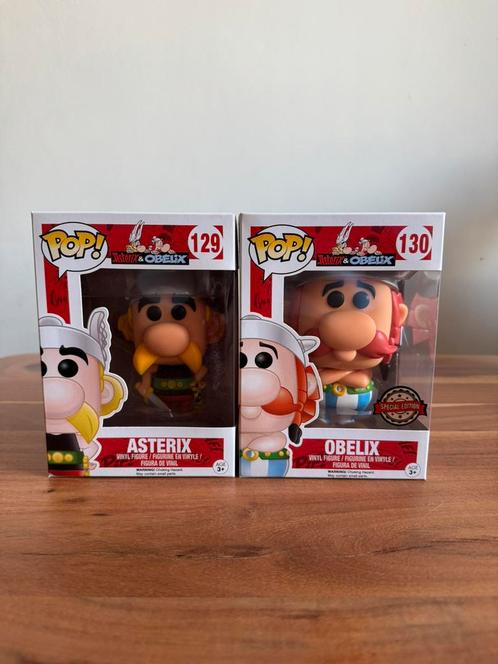 Funko Pop! - Asterix & Obelix #129 #130, Verzamelen, Poppetjes en Figuurtjes, Zo goed als nieuw, Ophalen of Verzenden