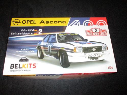 H-117,BELKITS 1-24,NO,BEL-020,Opel Ascona 400 Rally MONTE CA, Hobby en Vrije tijd, Modelbouw | Auto's en Voertuigen, Nieuw, Verzenden