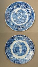 2 keramische bordjes gemerkt Petrus Regout, Antiek en Kunst, Antiek | Wandborden en Tegels, Ophalen of Verzenden