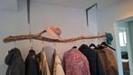 Stoere boomstam kapstok, Huis en Inrichting, Woonaccessoires | Kapstokken, Gebruikt, Minder dan 100 cm, Hout, Ophalen