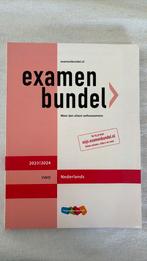 vwo Nederlands examenbundel 2023/2024, Boeken, Ophalen of Verzenden, Zo goed als nieuw, VWO, Nederlands