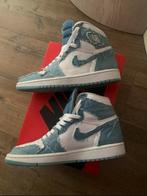 NİKE AİR JORDAN 1 HİGH OG DENİM maat 38,5, Kleding | Dames, Schoenen, Ophalen of Verzenden, Zo goed als nieuw