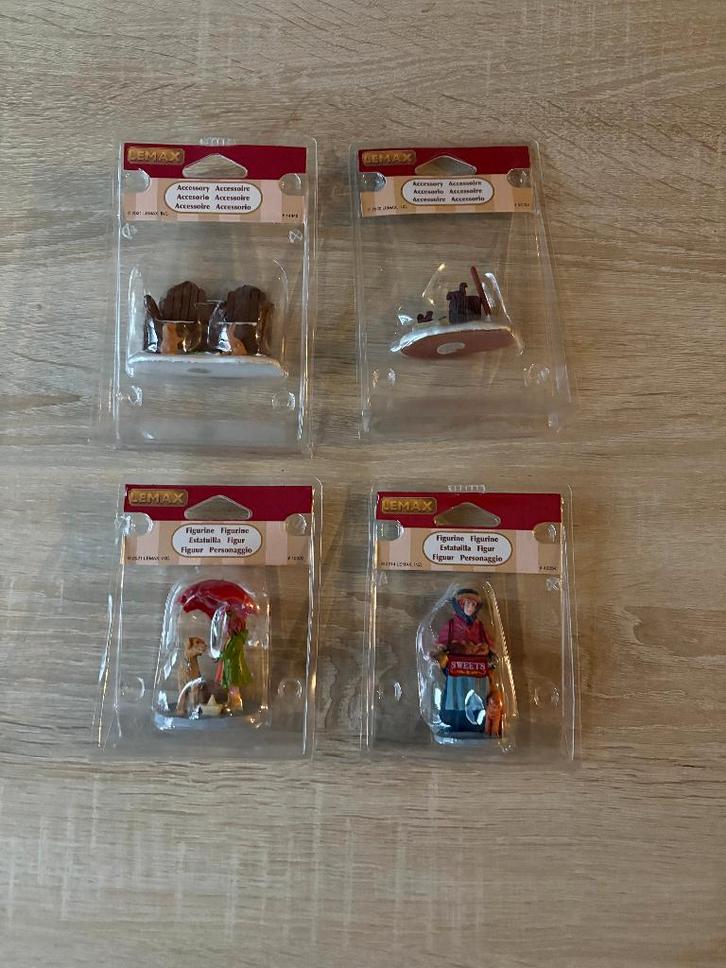 Lemax 4 items nieuw in blister, Diversen, Kerst, Nieuw, Ophalen of Verzenden
