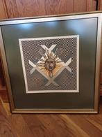 Kunstwerk druk mens - zon groot., Ophalen of Verzenden, Nieuw