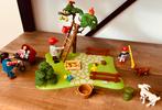 Playmobil appelboomgaard! Park, Tweeling kinderwagen, Ophalen of Verzenden, Gebruikt, Complete set