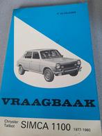 VRAAGBAAK Simca 1100 óók snelle Ti en Tourist stationcar, Ophalen of Verzenden