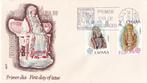 Europa/CEPT - FDC - 1974 – Spanje, Postzegels en Munten, Postzegels | Eerstedagenveloppen, Onbeschreven, Europa, Verzenden