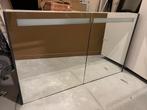 Spiegelkast met stopcontacten en verlichting, Ophalen, Spiegelkast, 50 tot 100 cm, Zo goed als nieuw