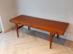 Vintage midcentury Deense Salontafel met Dienblad, Ophalen