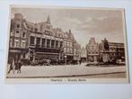 Haarlem Groote Markt met Auto's 1929, Ophalen of Verzenden, 1920 tot 1940, Gelopen, Noord-Holland