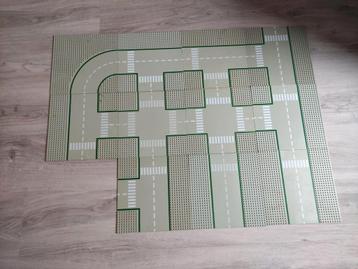 11 Lego City wegenplaten wegplaten grijs vintage  beschikbaar voor biedingen
