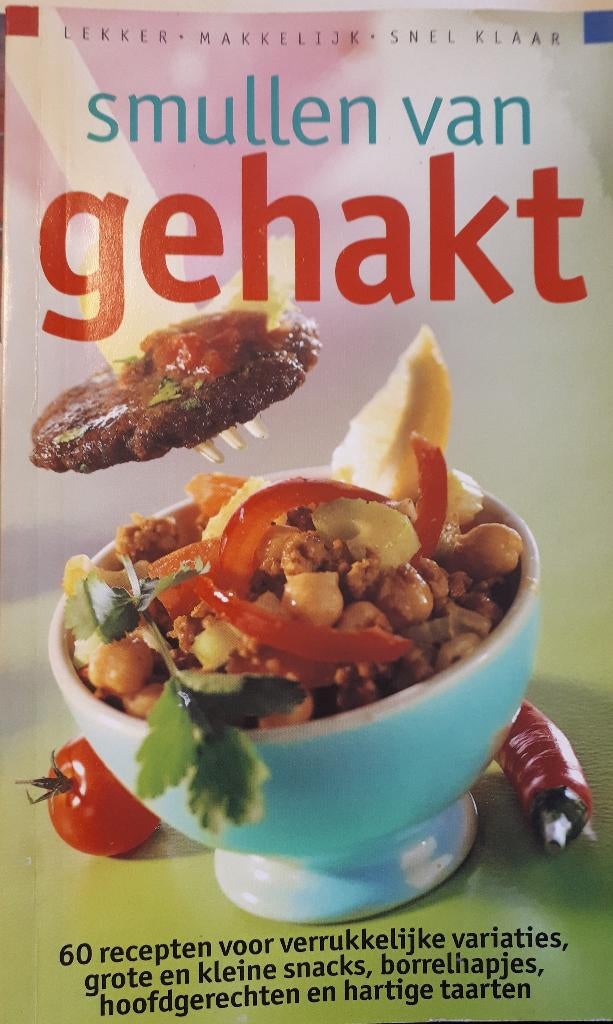 Smullen van gehakt - I. van Blommestein, Boeken, Kookboeken, Gelezen, Overige gebieden, Ophalen of Verzenden