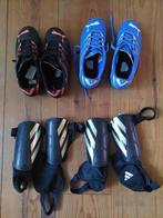 Voetbalschoenen mt 35 en scheenbeschermers, Sport en Fitness, Voetbal, Schoenen, Ophalen of Verzenden, Zo goed als nieuw, Maat S