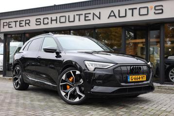 Audi E-tron 55 Quattro S-Line Advanced 95 kWh | Pano | B&O | beschikbaar voor biedingen