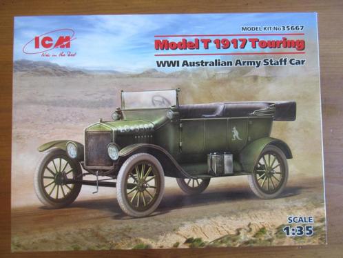 Model T 1917 Touring (ICM 1/35), Hobby en Vrije tijd, Modelbouw | Auto's en Voertuigen, Nieuw, Auto, 1:32 tot 1:50, Overige merken