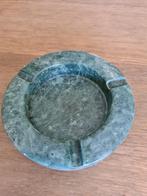 Art deco groene marmeren vintage asbak, Antiek en Kunst, Ophalen of Verzenden
