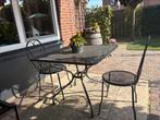 Tuinset, Tuin en Terras, Tuinsets en Loungesets, Ophalen, 4 zitplaatsen, Aluminium, Zo goed als nieuw
