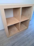 Ikea Kallax Kast - 4 vakken, Huis en Inrichting, Kasten | Boekenkasten, Ophalen, Met plank(en), Kunststof, Gebruikt