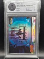 Rebellion 1999 topps 2nd rainbow sand foil woetoe Grading 7, Hobby en Vrije tijd, Verzamelkaartspellen | Pokémon, Verzenden, Zo goed als nieuw