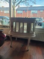 Brokant theekastje, Ophalen, Gebruikt, Glas, Vintage