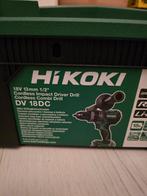 Hikoki accu klop/boormachine + accu's + oplader, Doe-het-zelf en Verbouw, Gereedschap | Boormachines, Ophalen of Verzenden, Nieuw