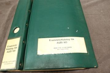 Audi 100 1969 ersatzteil katalog 104 onderdelen boek NSU beschikbaar voor biedingen