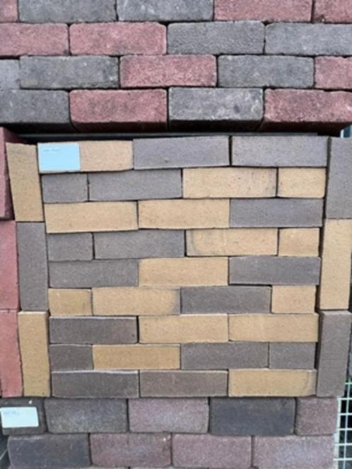 gebakken dikformaat bruin genuanceerd strak, Tuin en Terras, Tegels en Klinkers, Nieuw, Klinkers, Overige materialen, 10 m² of meer