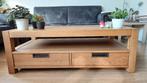Eiken salontafel, Huis en Inrichting, Tafels | Salontafels, Ophalen, Gebruikt, 100 tot 150 cm, Eikenhout