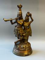 Bronze Boeddha Radha en Krishna, Antiek en Kunst, Ophalen of Verzenden